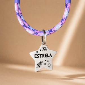 Pingente ESTRELA + Coleira